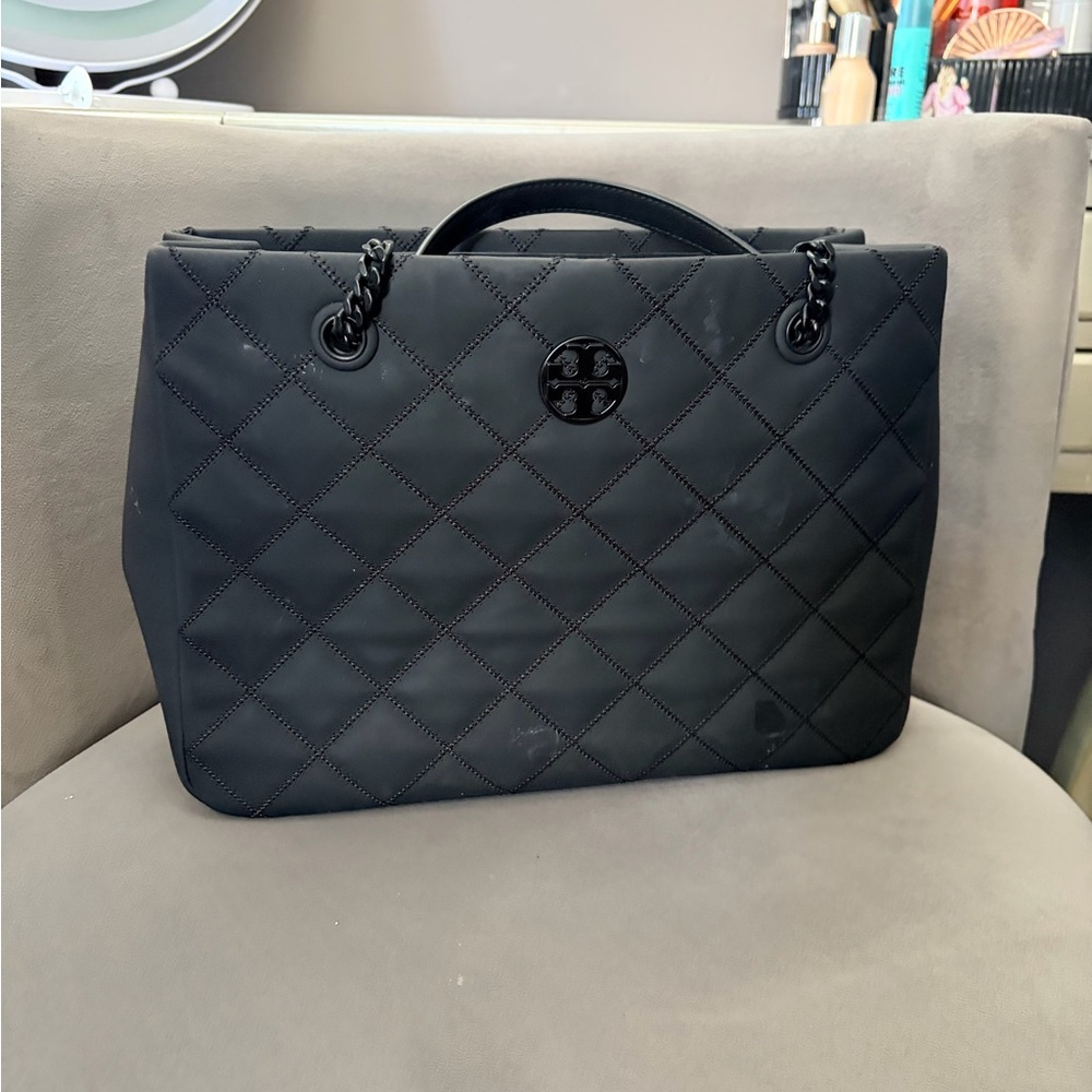 Tory Burch Quilted Tote Bag